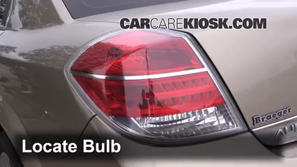 2008 Saturn Aura XE 3.5L V6 Lights Brake Light (replace bulb)